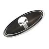 12.5X5CM Car Front Rear Badge Sticker Trunk Emblem Decals for Ford F150 Edge Kuga Fiesta Mondeo Transit Focus Fusion Ecosport