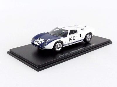 Spark Ford GT 1964 Нюрбургринг 1000 км 1/43 #140 П. Хилл/Б. МакЛарен
