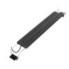 Светодиодная аквариумная лампа 4 ряда Влагозащищенная тонкая для рыб Светодиодная с изменяемым цветом и выдвижными креплениями Черная