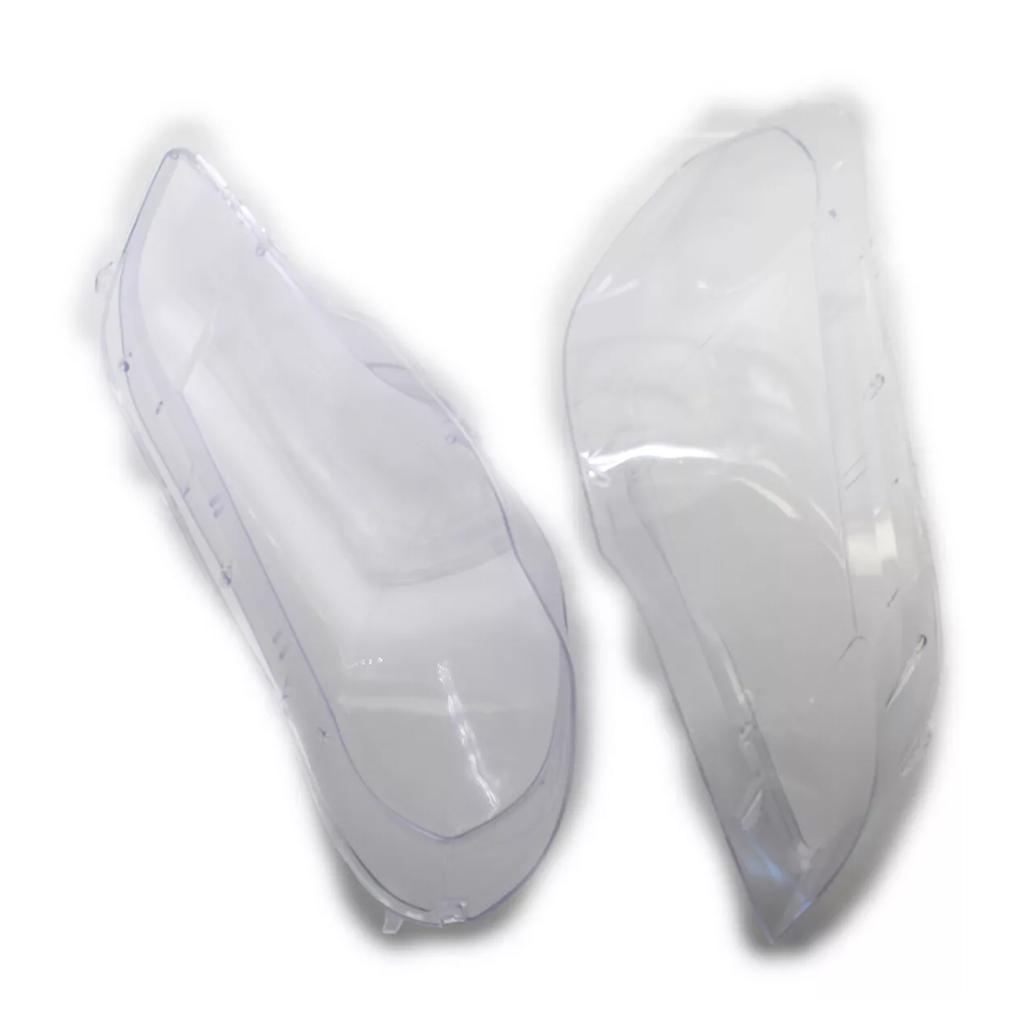 2PCS Clear Headlight Lens Cover Headlamp Left+Right For BMW X5 E70 2007-2013