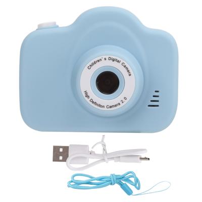 Мультяшная детская камера для детей в подарок High Pixel One Key Video Recording Kids Mini CameraSky Blue