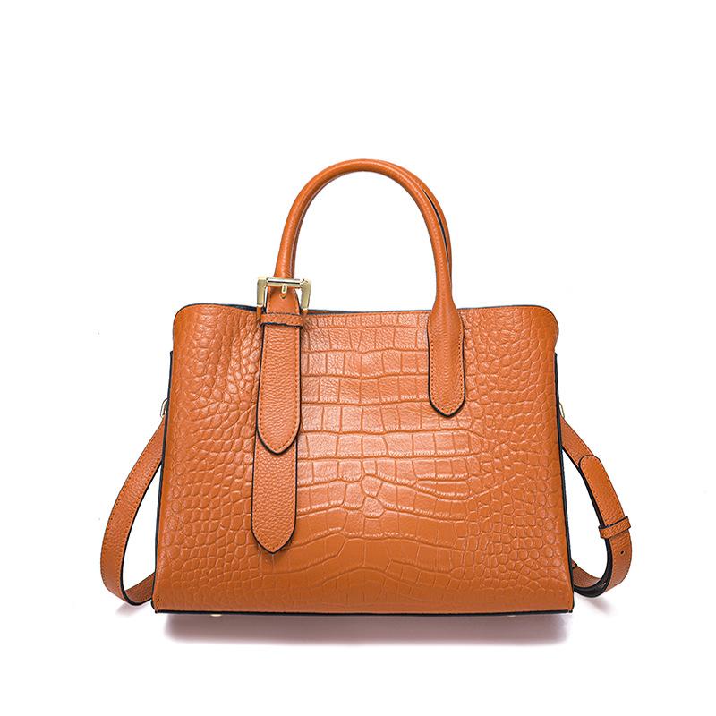 Shoulder Bag for Girls' High-end Feeling New Crocodile Pattern Tote Bag for Women's Versatile Fashion Crossbody Bag