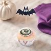 8 Pcs Halloween Bat Cupcake Toppers Black Bat Cake Picks for Halloween Baby Shower