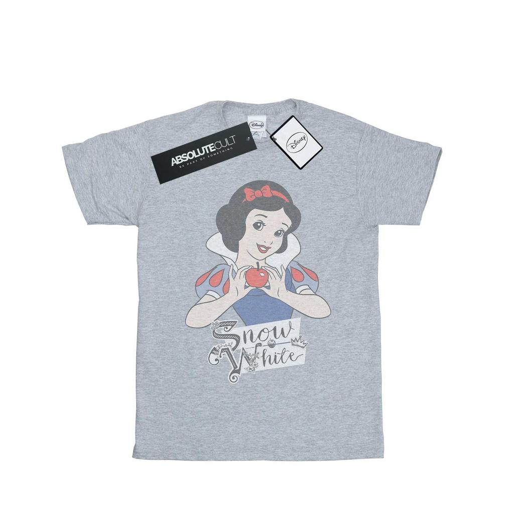 Disney Princess Womens/Ladies Snow White Apple Cotton Boyfriend T-Shirt