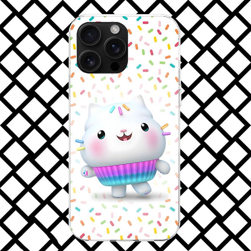 Cartoon Gabbys Dollhouse Phone Case for iPhone 17 Air 16 16E 15 14 Plus 13 Mini 12 11 Pro Max 7 8 + SE 2020 Soft Cover Fundas 17