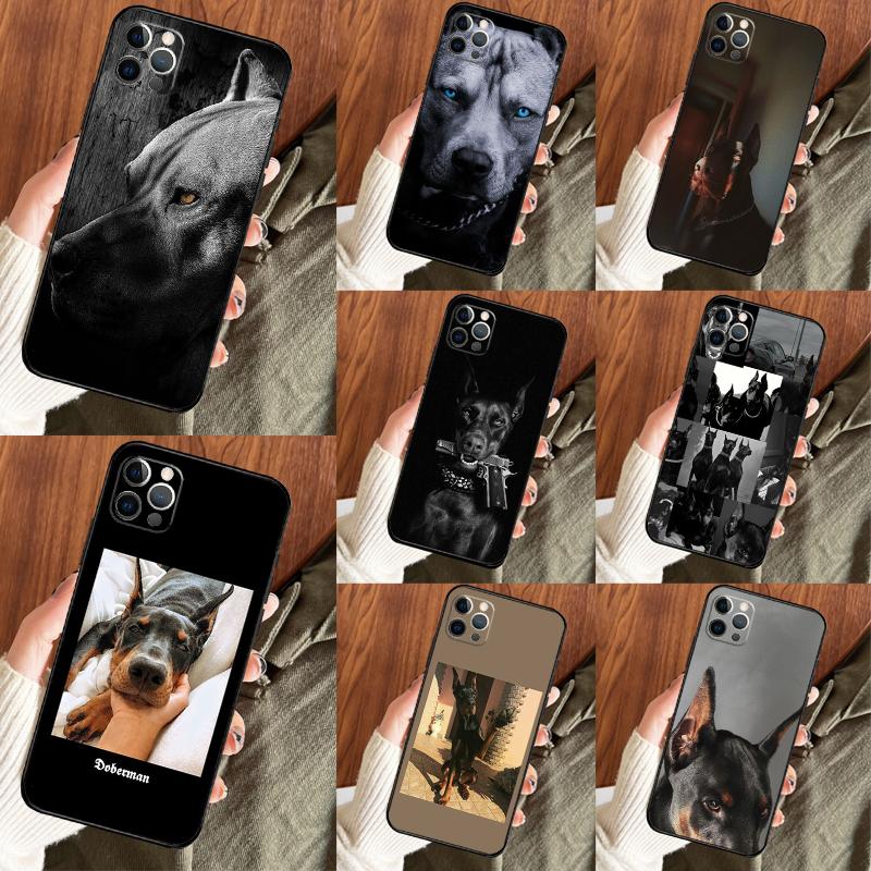 Doberman dog Phone Case For Samsung Galaxy S26 S24 S20 S21 S22 S23 S25 Ultra S10 Plus S25 FE Back Cover