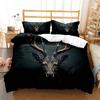 Milu Deer 3D Print Bedding Set Cozy Duvet Cover King Queen Twin Single Size Birthday Gift Boy Kid Bedroom Decoration