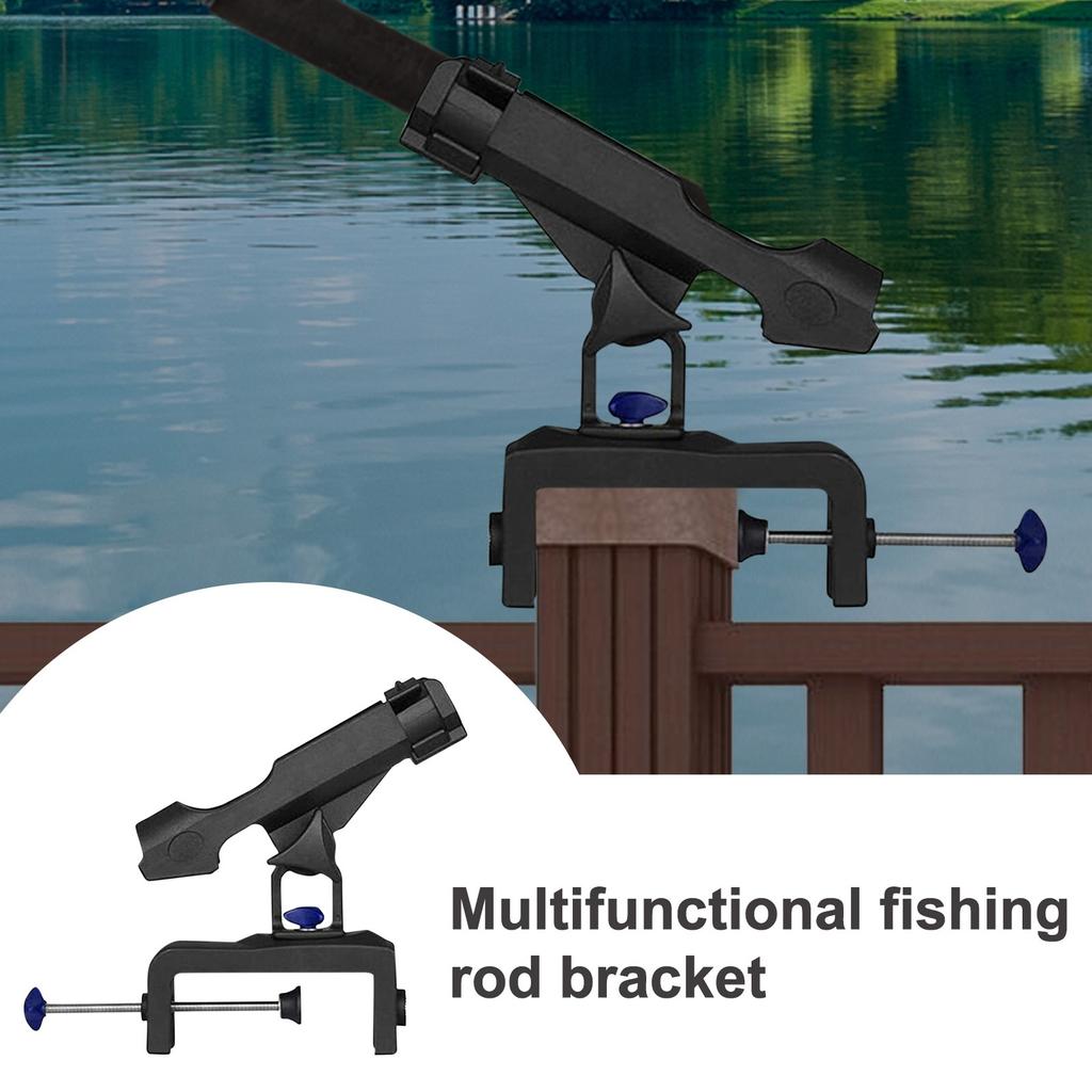 Fishing Rod Holder, Suitable For Round Tube/square Tube Fishing, Fishing Equipment, Men's Fishing Gifts