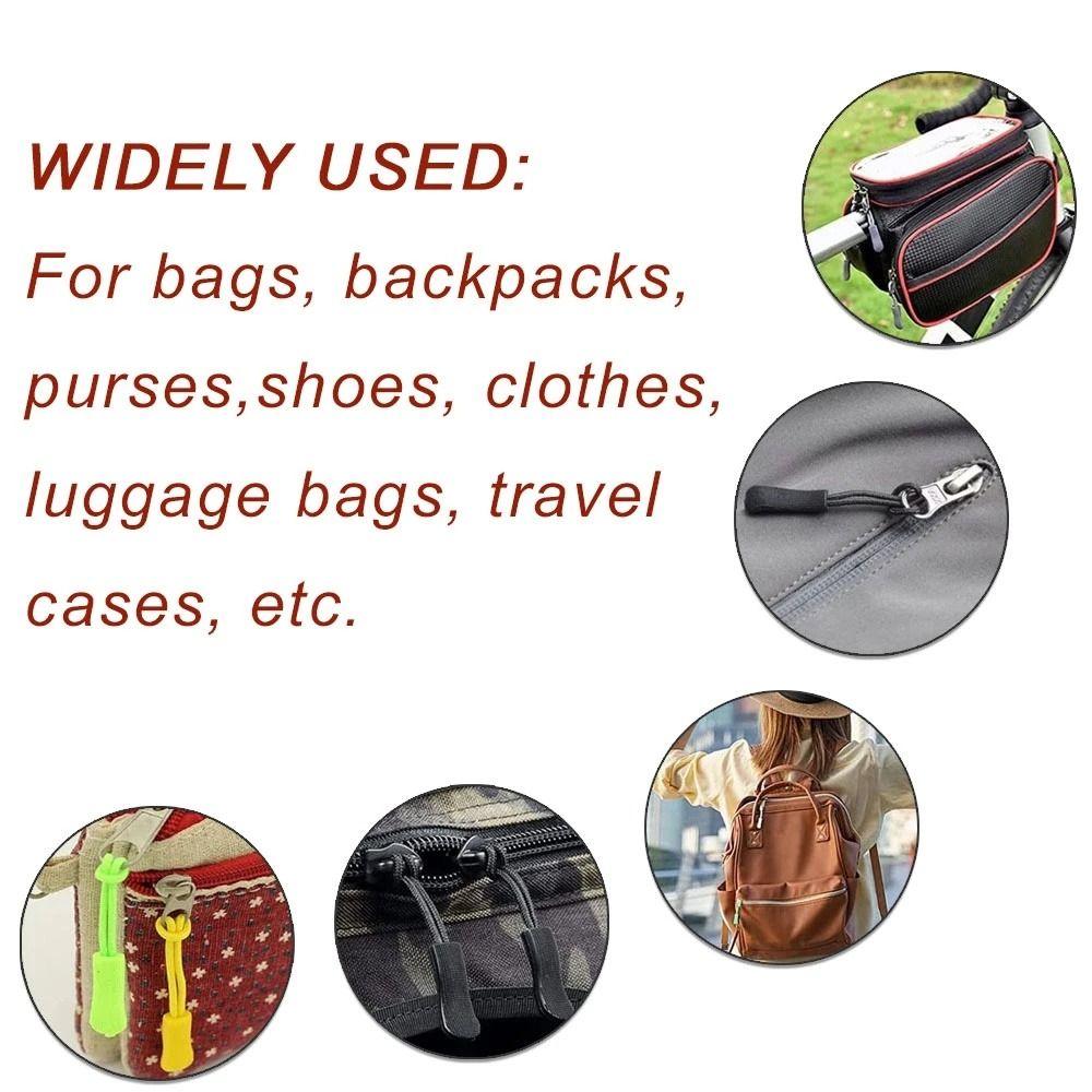 Сумка Рюкзак Сломанная пряжка Чемодан Фиксатор шнура-молнии Шнур-молния Пуллер для молнии Канаты для молний
