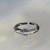 Zircon Planet Open Ring For Women Men Lover Y2K Party Jewelry Gift Accessories