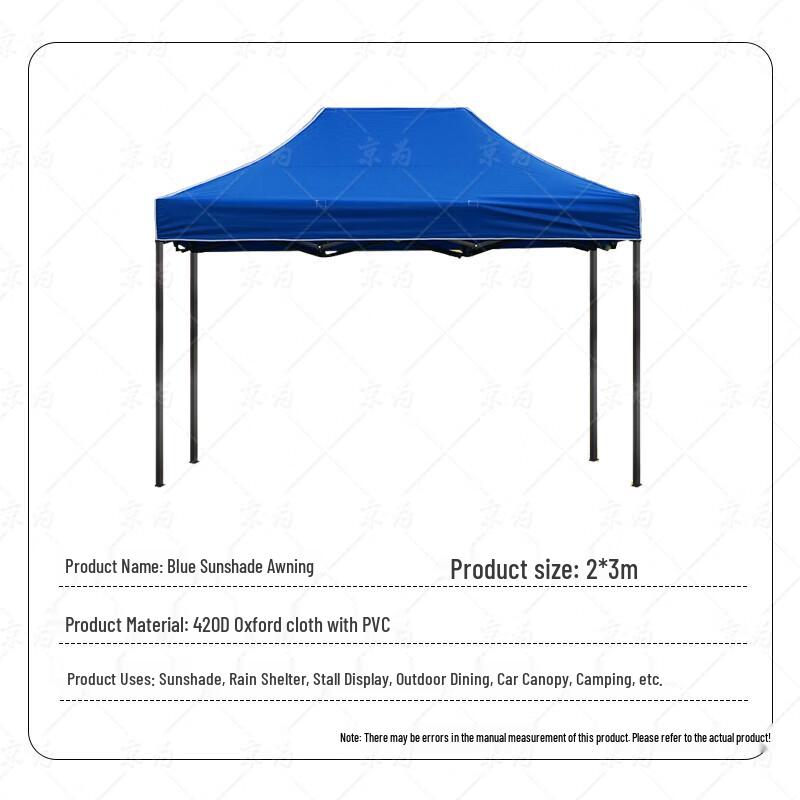 Outdoor Heavy-Duty Folding Sunshade Canopy Tent