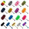 Unisex Cool Punk Hammer Shape Vibrating Tongue Bar Stud Body Piercing Jewelry