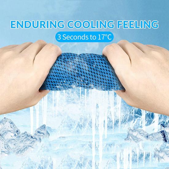 Cooling Hoodie Towel Sweat Absorption Extra Soft Sun Protection Quick Drying Sweat Towel Neck Wrap Sports Supplies