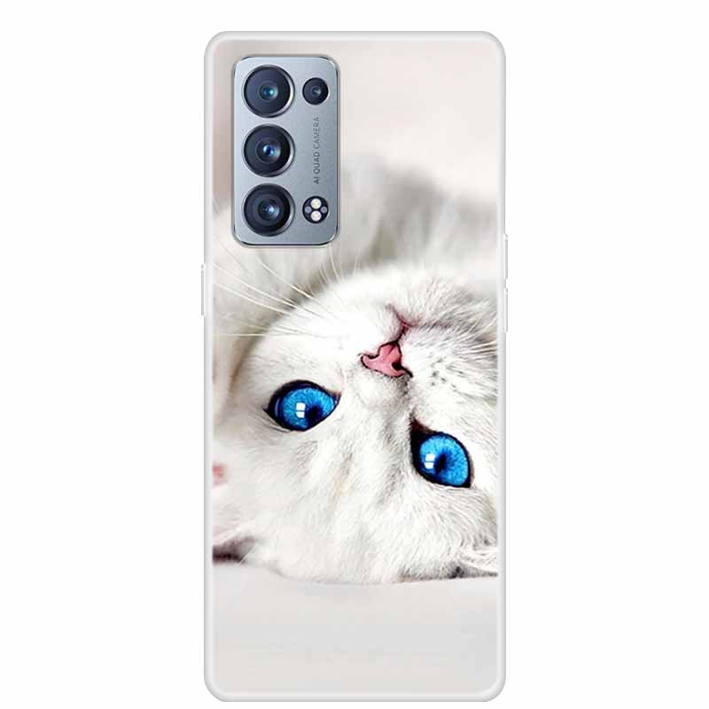 For OPPO Reno 6 Pro Plus 5G Case Reno6 Clear Marble Soft TPU Silicone Back Cover For OPPO Reno6 5G Phone Case Funda Bumper 6pro+