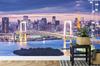 Photomural Rainbow Bridge In Tokyo  Non-Woven 104x70.5