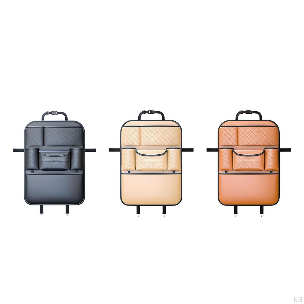 Органайзер для заднего сиденья автомобиля с несколькими отделениями и функцией подвешивания