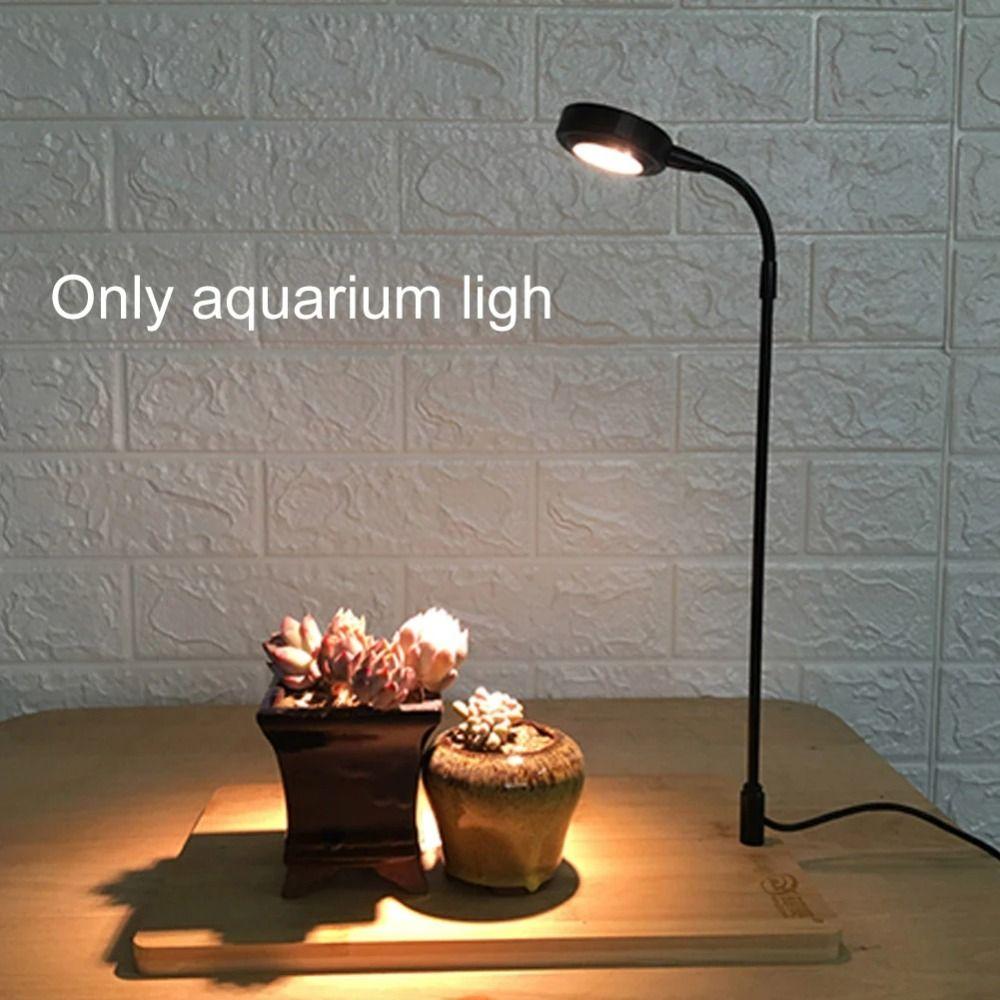 with Wood Board Aquarium Plant Fill Lamp 10W Indoor LED Growing Light LED Aquarium Light  Fish Tank