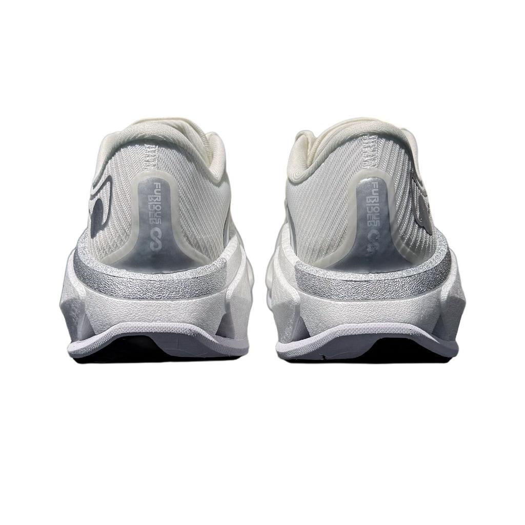 Li Ning Furious Rider 8 Амортизация Отскок Низкие Повседневные Беговые Кроссовки Мужские Белый Серебристый ARZV005-15