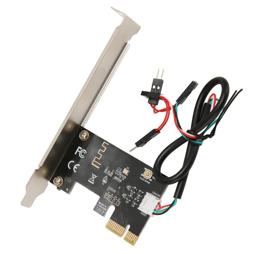 Computer Power Reset Switch PCIE Card Precise Control Thickened Gold Pin APP Remote Control PCIE Card for Desktop PC