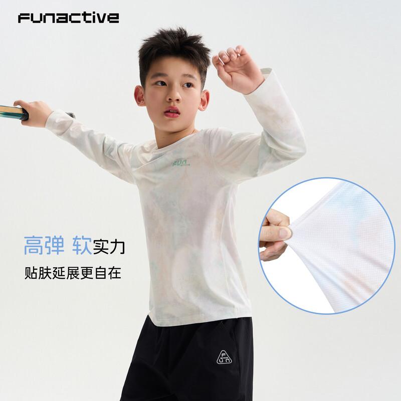 ЛЕГКАЯ СПОРТИВНАЯ ФУТБОЛКА С ДЛИННЫМ РУКАВОМ ДЛЯ МАЛЬЧИКОВ FUN ACTIVE