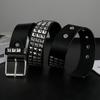 Retro Rivet Belt Punk Nightclub Rock Style Belt Trend Jeans Belt  Fashion Decoration