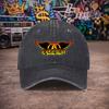 Pc Unisex CACMA Flame Eagle Retro Washed Baseball Cap UnisexS Trendy Hat Versatile Duck Tongue Cap Fun Print A Unique Bir