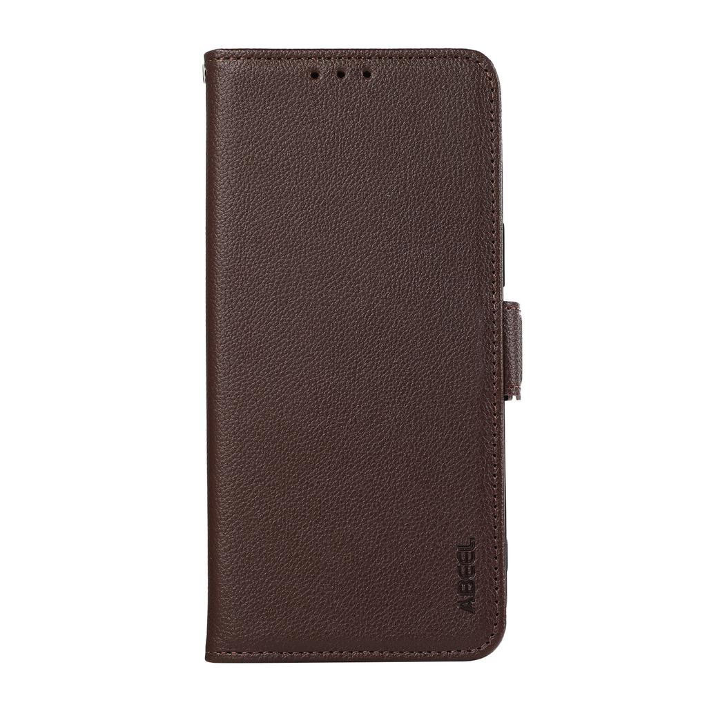 ABEEL For Xiaomi 15 Ultra Case Litchi Texture Leather RFID Blocking Phone Cover