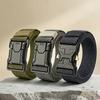 2026 New Adjustable sports outdoor tactical belt for men durable and comfortable simple belt hiking and fitness belt for men