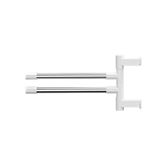 Вешалка для полотенец Универсальная антикоррозийная прочная многорычажная поворотная вешалка для ванной комнаты с несколькими рычагами Вращающаяся вешалка для полотенец