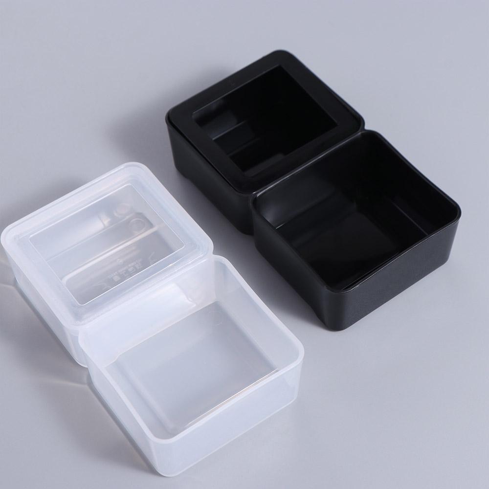 Anti-escape Reptile Feeding Bowl Black/White Worm Dish Plastic Breeding Feeders Box Turtle
