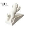 Portable No Punch Door Accessory 3D Printed Cartoon Dog Stopper, Cute Animal Holder, Desktop Figurine for Office Non-Slip Wedge Floor Wall Protection