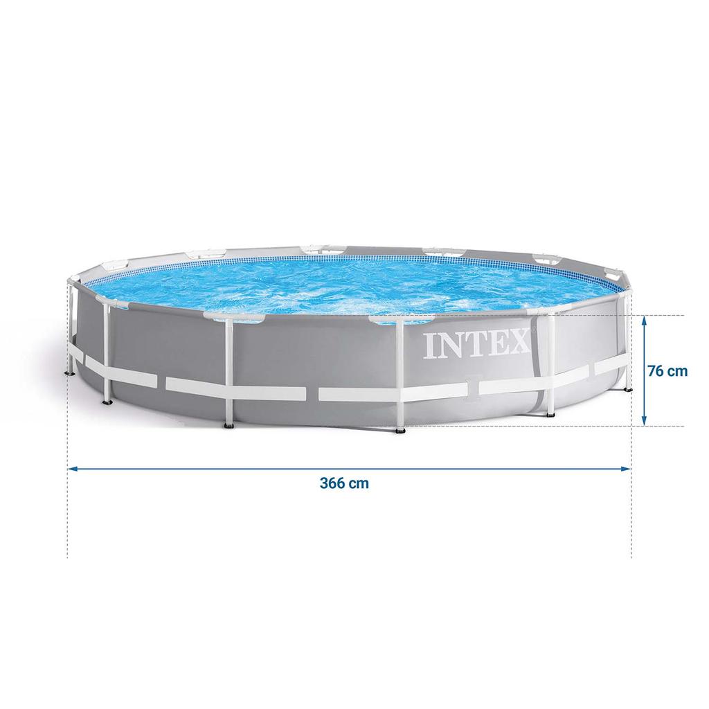 Frame Garden Pool 366 X 76 Cm 16-In-1 Intex 26712
