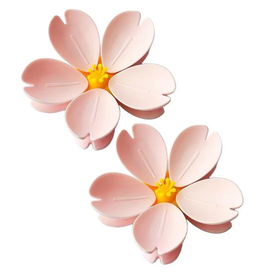 Магнитные зажимы для пакетов Yousheng Sakura Зажимы для запайки продуктов для сохранения свежести Многоразовые зажимы для чипсов с магнитом на холодильник Милые сакура Дом Офис Подарки