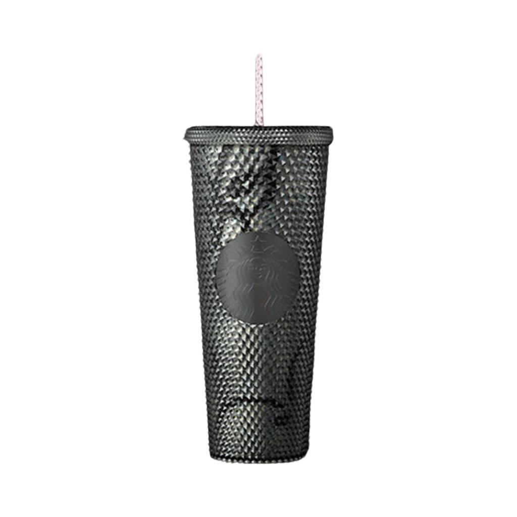 Starbucks X Blackpink Черный Холодный Стакан со Шпильками 710 мл