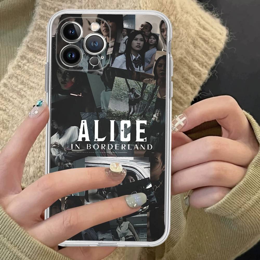 Alice In Borderland ТВ-триллер Прозрачный ТПУ чехол для телефона Для IPhone 17 11 12 13 14 15 16 Pro Max 16 Plus Чехол