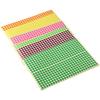 Multicolor Dot Labels Circle Dot Stickers 6528PCS Office