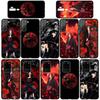 Case for Samsung Galaxy S25 S24 S23 iPhone 16 15 Xiaomi Redmi Note 14 13 12 16E X 11 Pro Max XR OPPO Moto Huawei Comics Akatsuki Naruto Itachi Uchiha