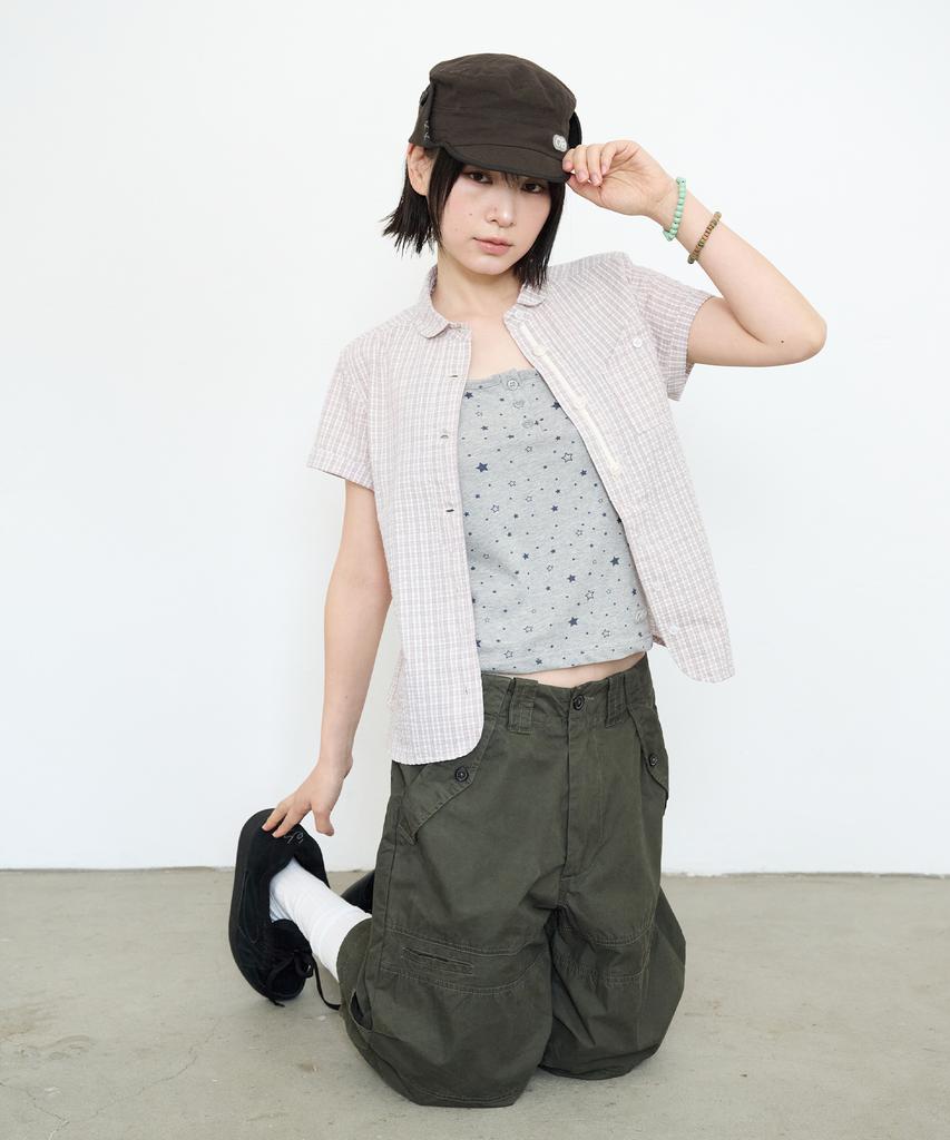 Ветрозащитная кепка PARAKEET в винтажном стиле (коричневый)