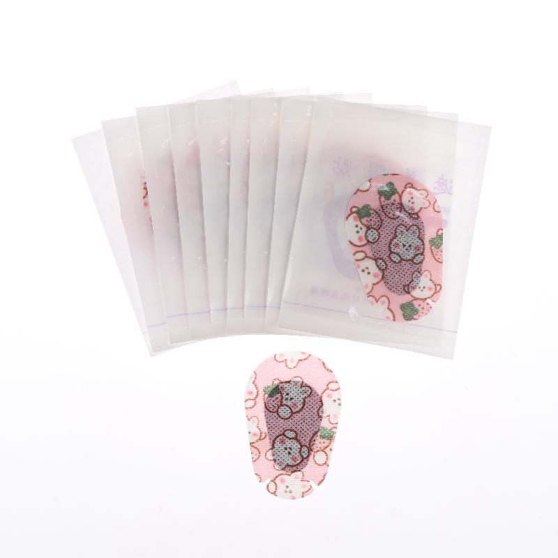 10 шт./набор Мягкая тренировочная повязка на глаза для детей Амблиопия Ортоптика Повязки для ленивого глаза Корректирующая маска для глаз для детей