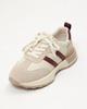 Allsy 18898 36 Beige Leather Suede Sneakers