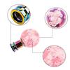 Car Manual Shift Knob Gear Shifter Head Shift Knob Stick Crystal Pink Style