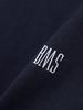 Beams S/S TEE BMS Logo Basic T-Shirt Navy Large 11041321803