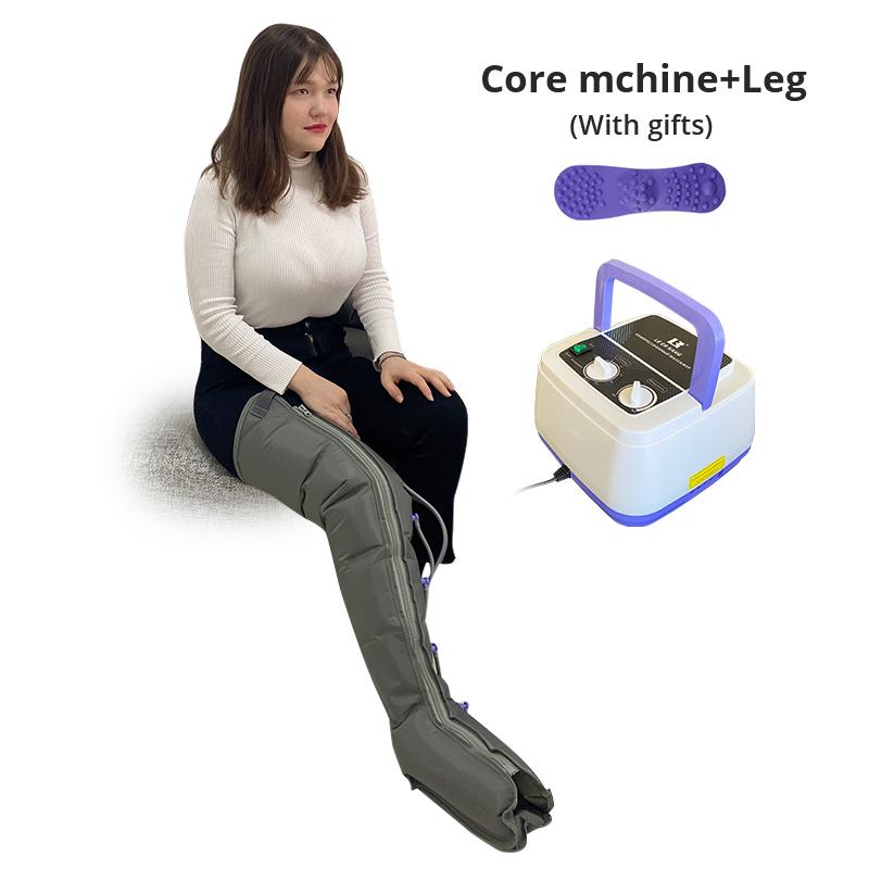 6-камерный домашний портативный электрический массажер с воздушной компрессией для ног, рук, талии, стоп, лимфодренажный массажер, улучшающий кровообращение