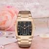 WWOOR New Gold Women Watches Creative Steel Women's Bracelet Wrist Watches Ladies Square Waterproof Watch
