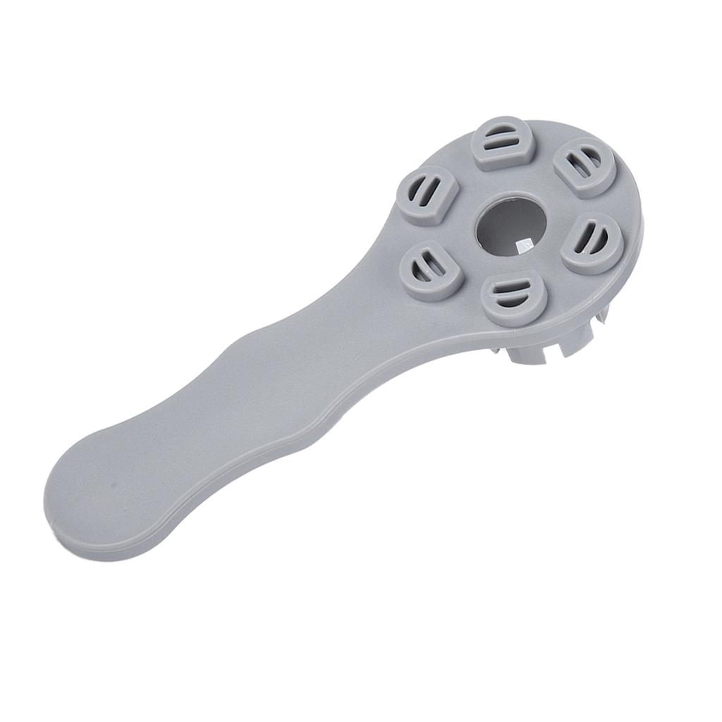 PVC 8 Groove Safety Air Valve Wrench 6 Hole Pressure Relief Valve Spanner Gray for Inflatable Boat