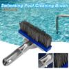 Сверхмощная щетка для чистки бассейна с жесткой щетиной. Легко устанавливается. Щетка для удаления пятен для пола, плитки для плавания.