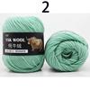 Yak Fluff Yarn Needle Knitted Scarf Jacket Material Hand Woven Medium Thick Yarn Wool Yarn Multi-Color Soft DIY Gift