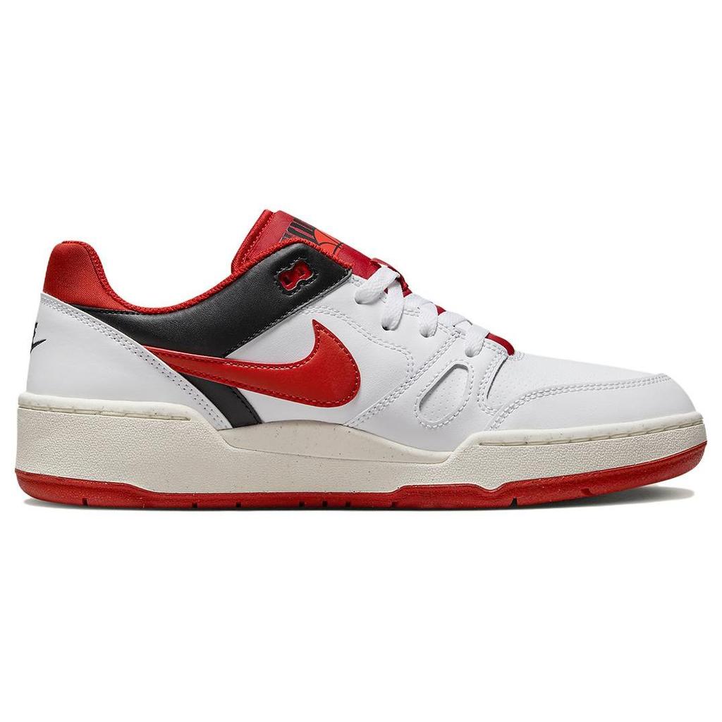 Nike Full Force Low Mystic Красные мужские кроссовки Бело-черный парус FB1362-102