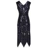 Elegant Gatsby Flapper Beaded Vintage Fringe Sequin Sleeveless Women Party Dresses For Timeless Style