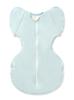Sleeping Swaddle Sleep Swaddle Certified by the International Hip Dysplasia Association Blue [Neclumi] (Angel Gray, Medium)